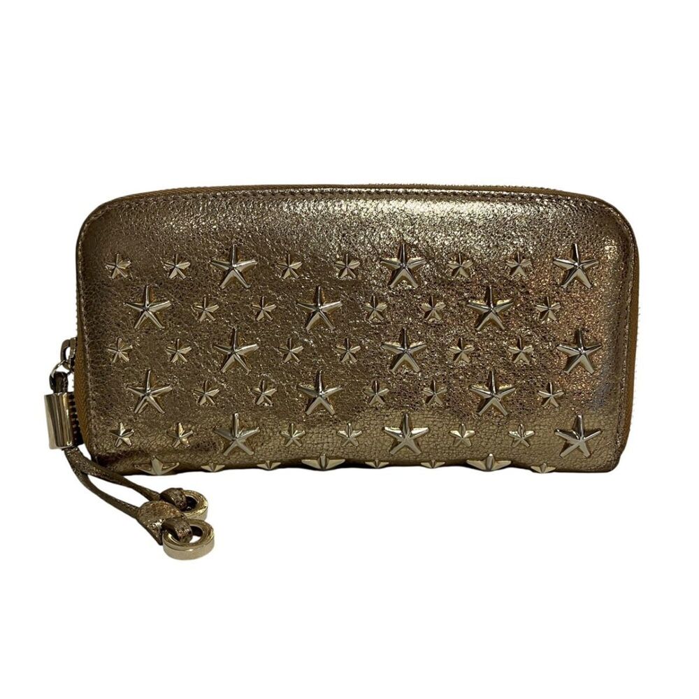 Jimmy Choo Felipa Long Wallet Leather